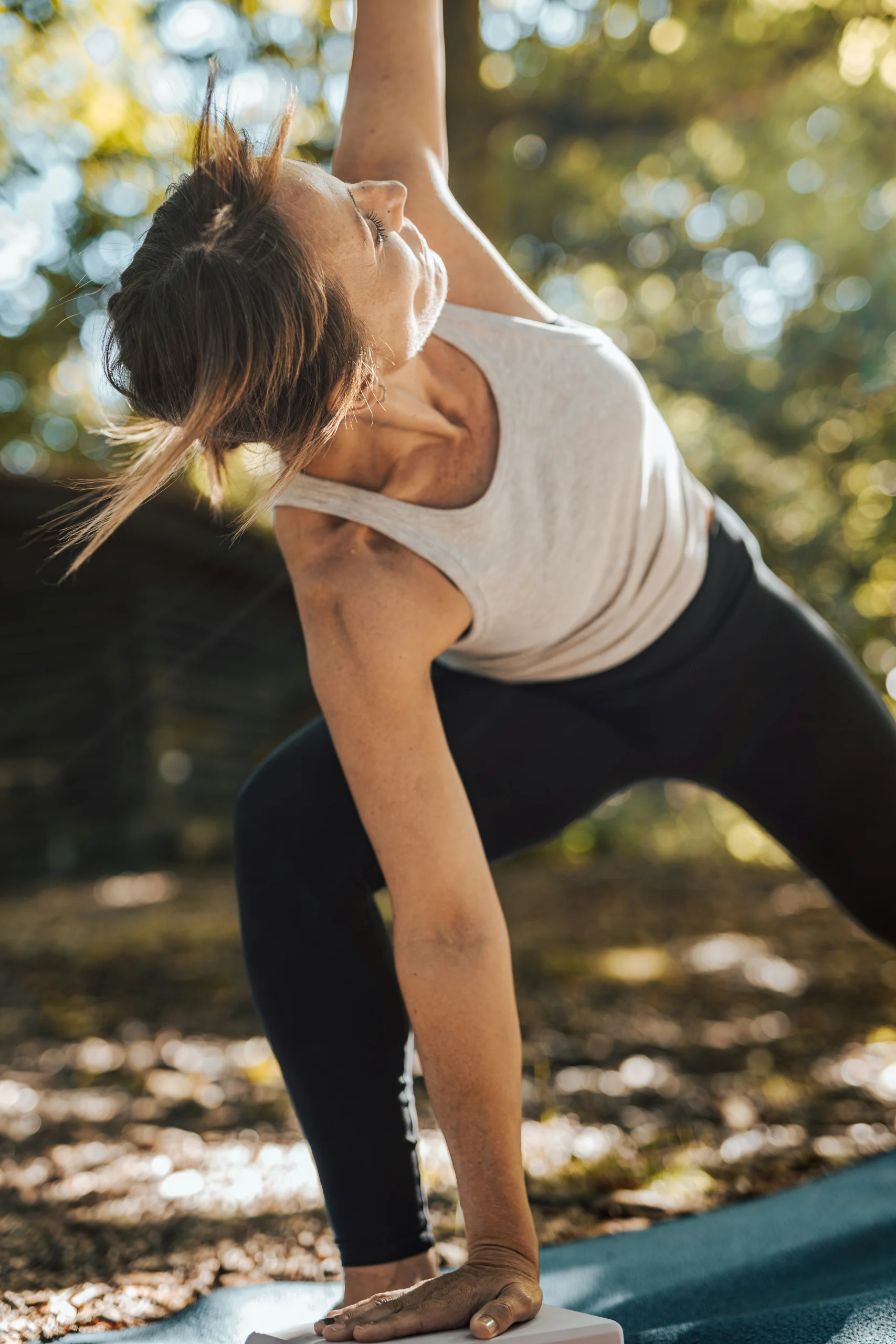 Precision Health Woman Doing Yoga women doing yoga